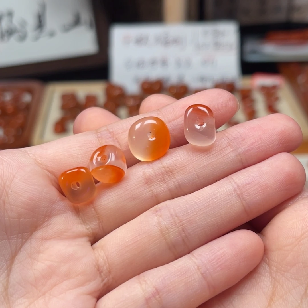 南红玛瑙未镶嵌吊坠(不含链)