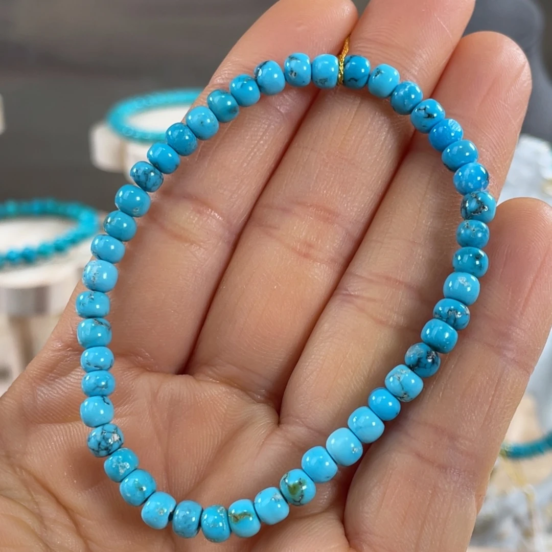 绿松石未镶嵌套链