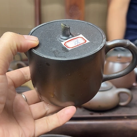 留***语戬谷龙窑柴烧茶壶38
