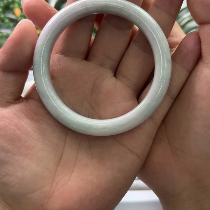 广***流翡翠手镯未镶嵌手镯61