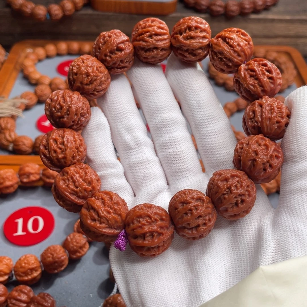 鹏***文玩核桃手串粗筋22