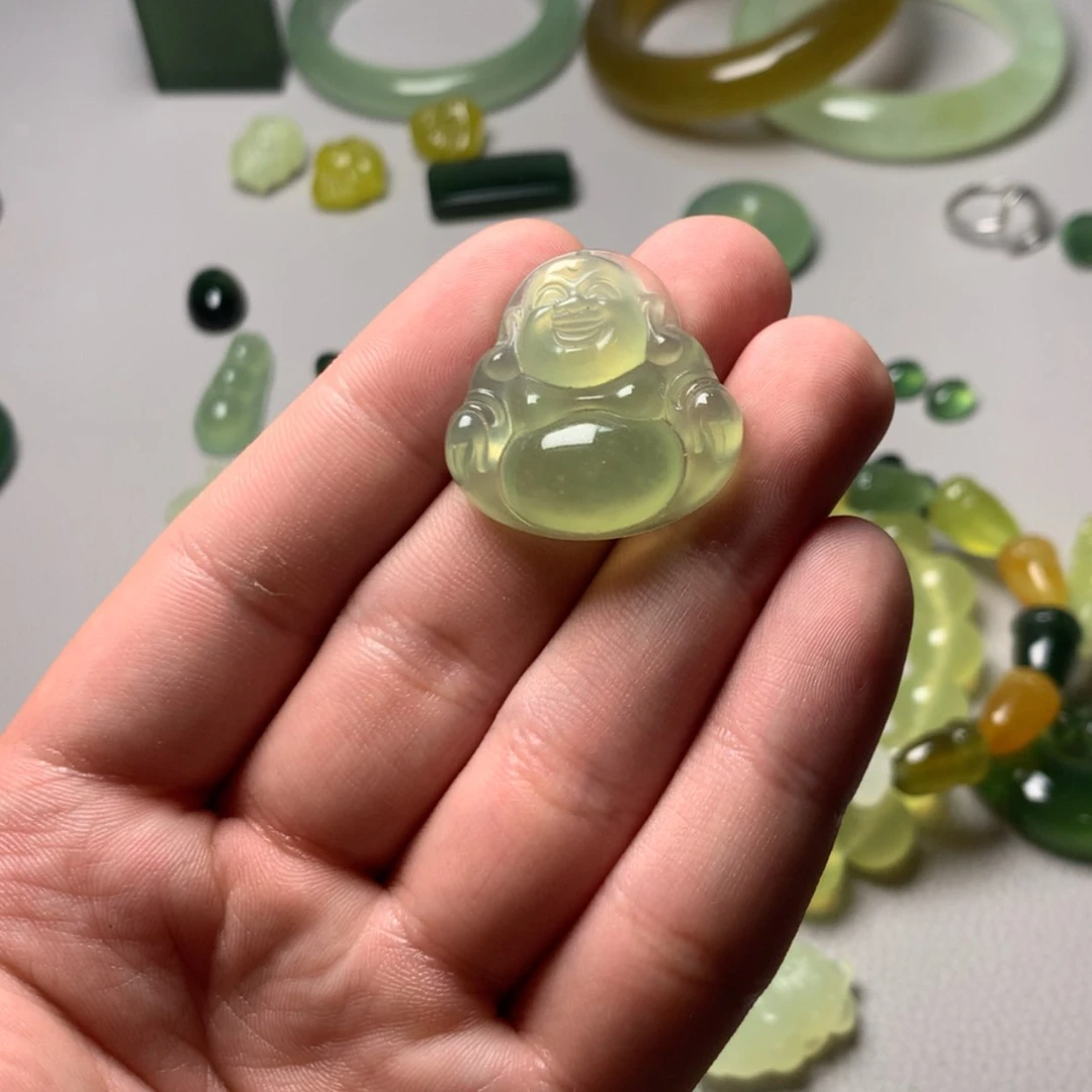 【闪购商品】蛇纹石玉未镶嵌岫玉