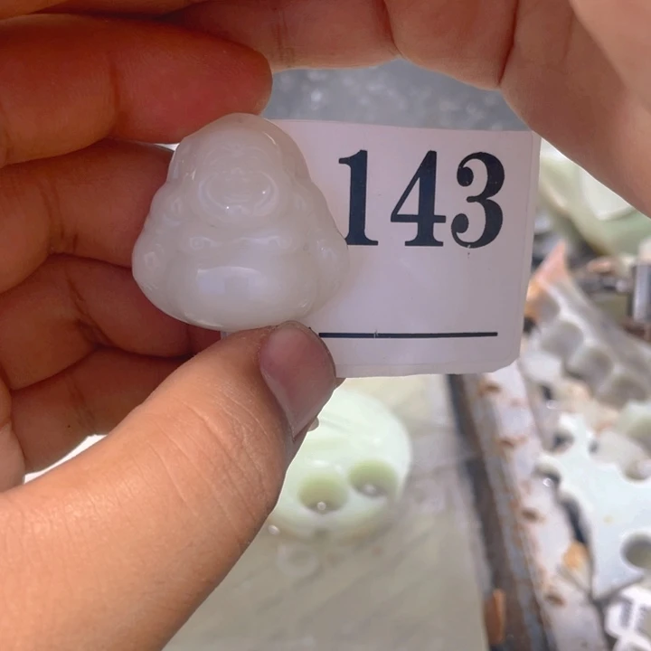 手链未镶嵌和田玉米达佛公