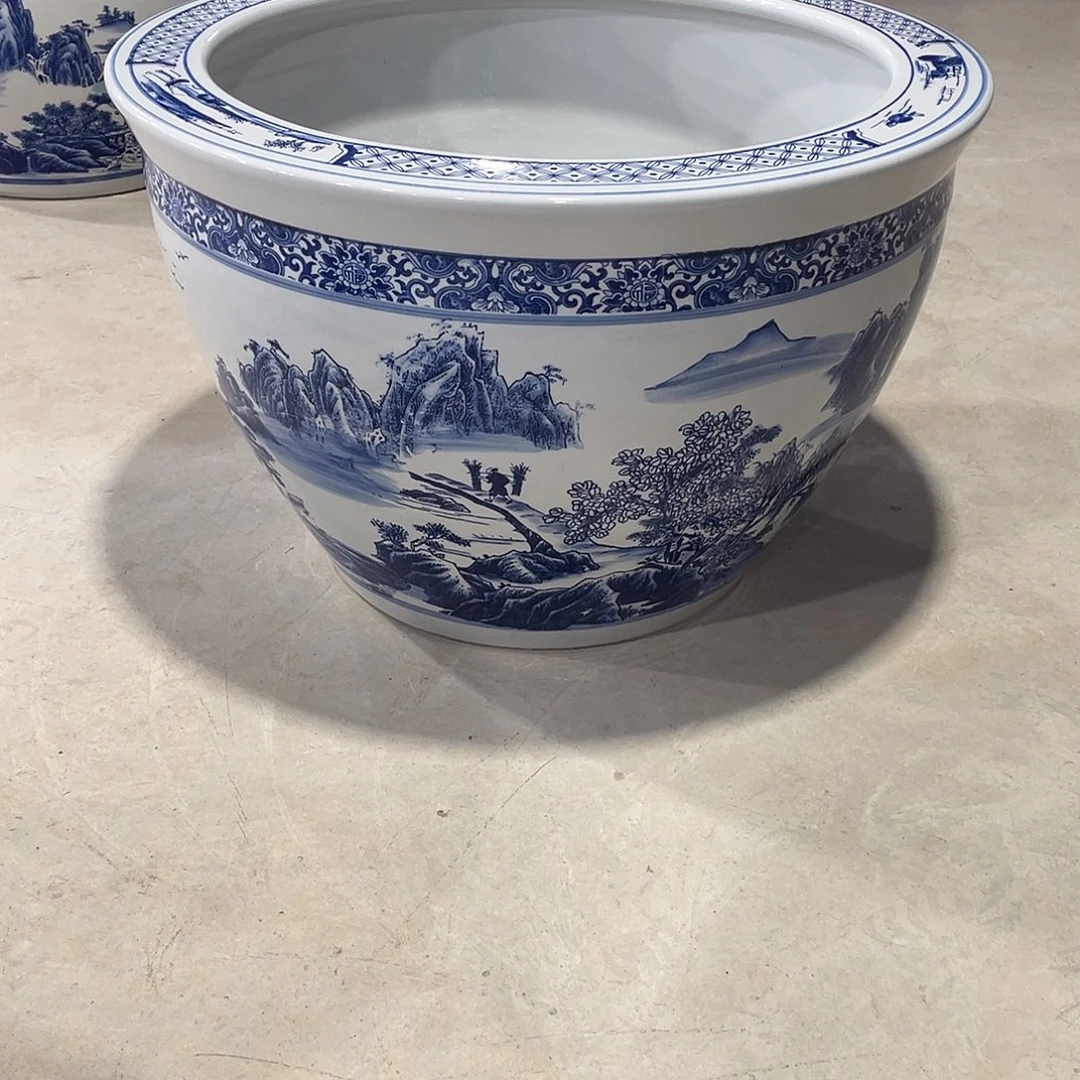 月***出缸瓷器瓷器66高度42瓷器陶瓷