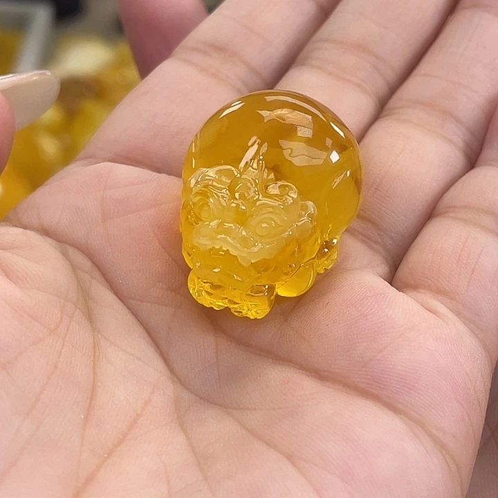 琥珀未镶嵌珠宝奇石琥珀h12