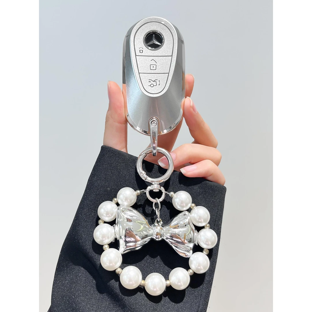 适用奔驰e300l钥匙套glc260高级女迈巴赫c260l/glb220威霆钥匙扣