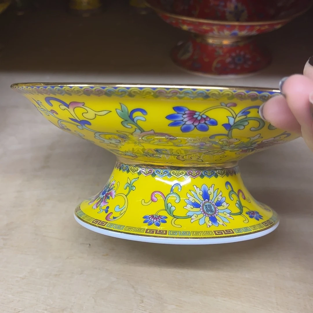 珐琅8寸1个……………………