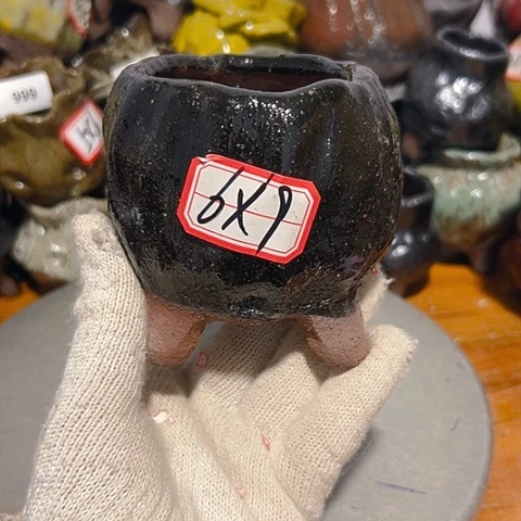 粗陶花盆手工花盆制作就这样