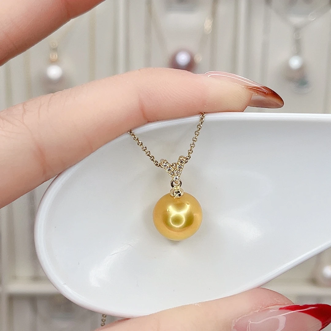 吊坠(赠链)淡水珍珠合金