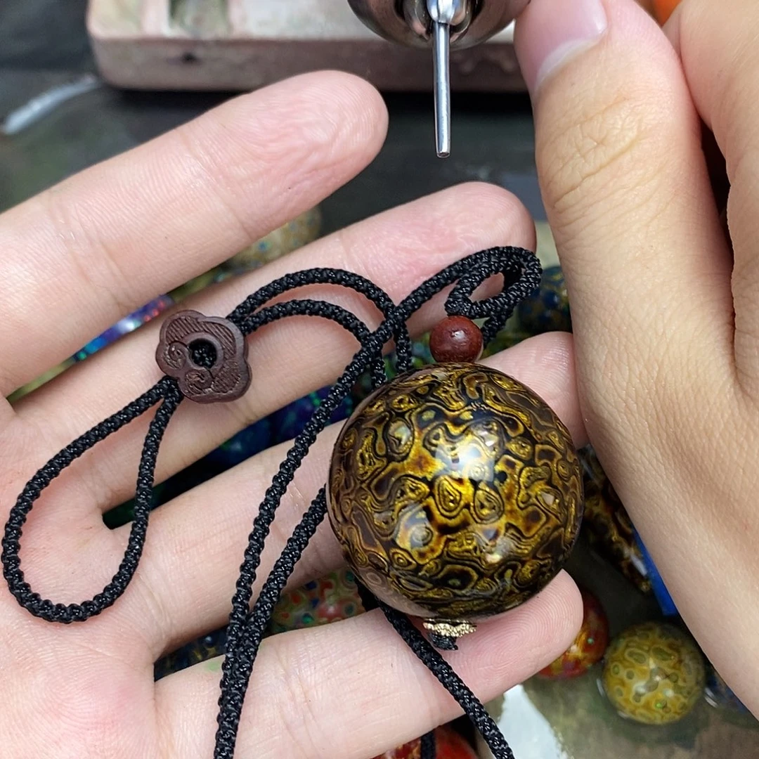 *****非遗手工 大漆工艺规格3.0cm