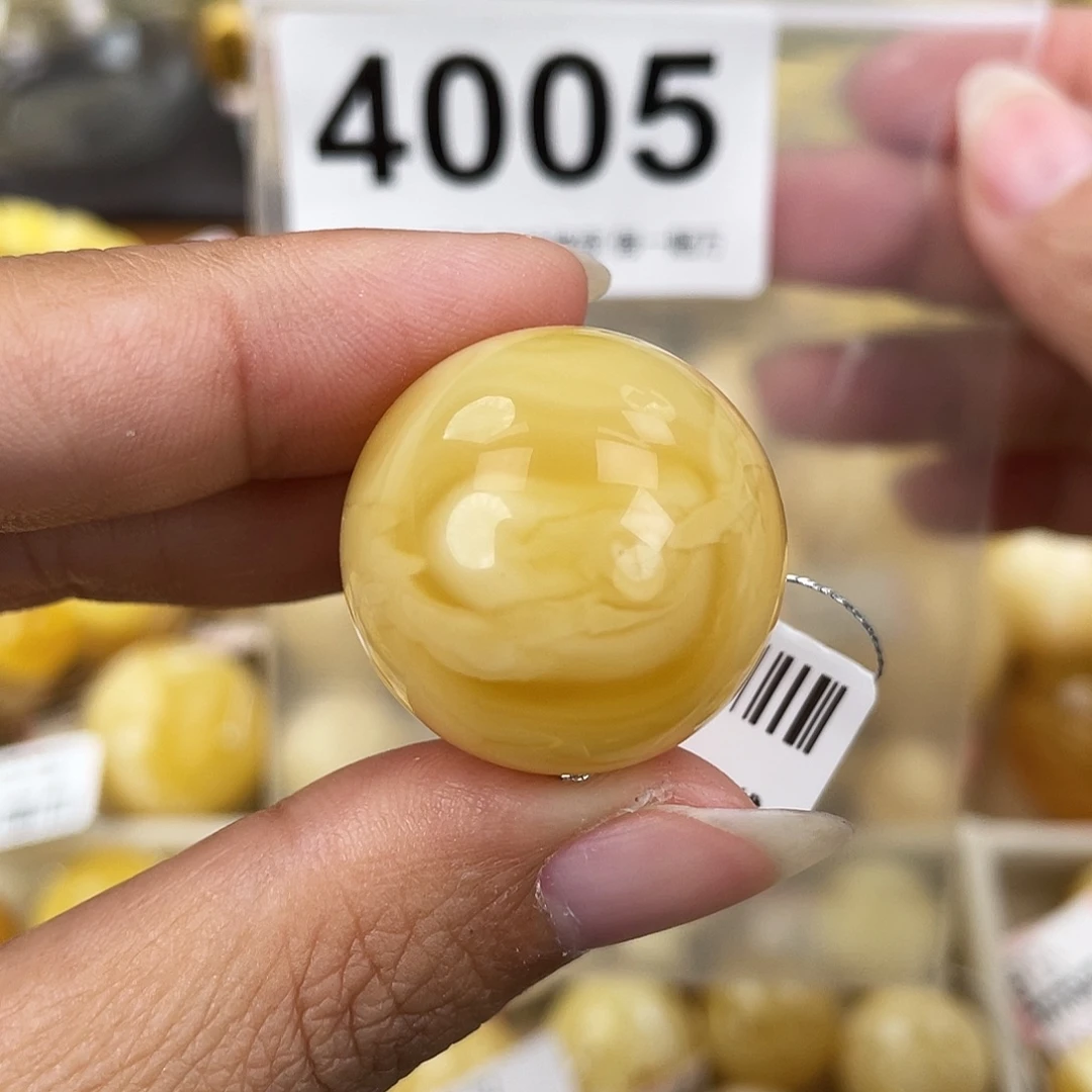 蜜蜡未镶嵌裸石25粉