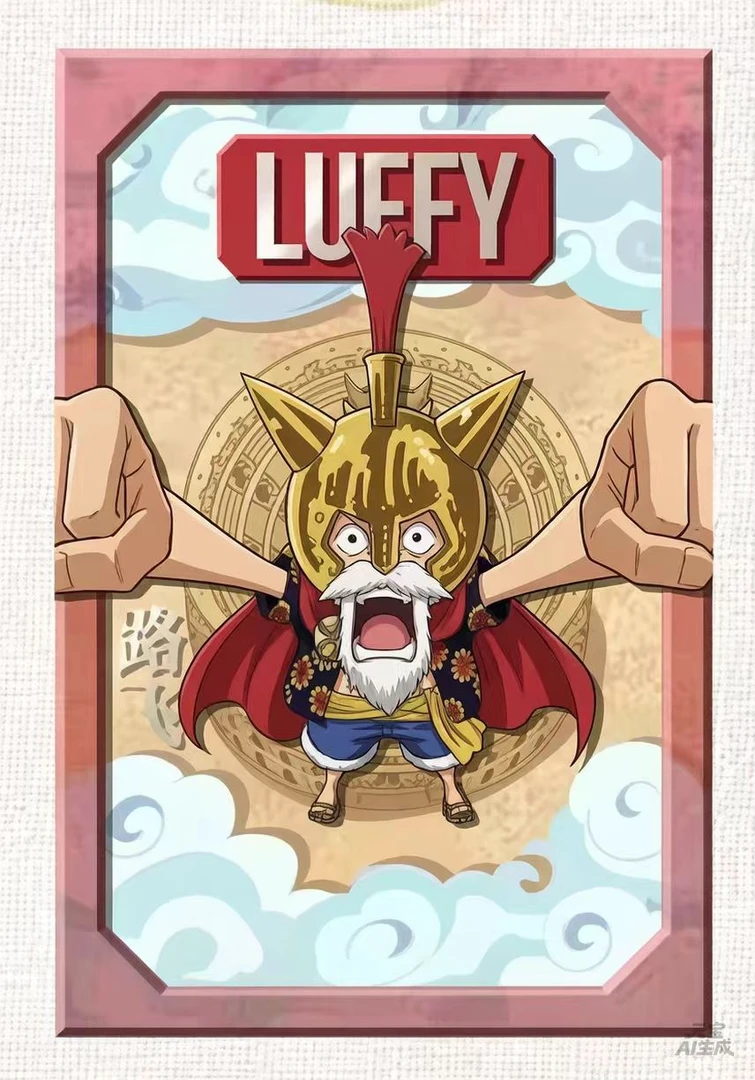 【正版】海贼王 立体版画 第四弹 默认代拆