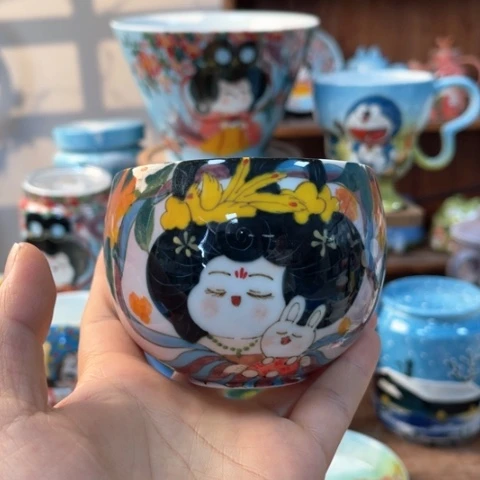 炉景德镇釉下手绘陶瓷