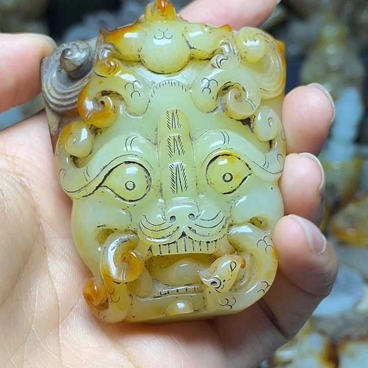 香***灵未镶嵌和田玉挂件
