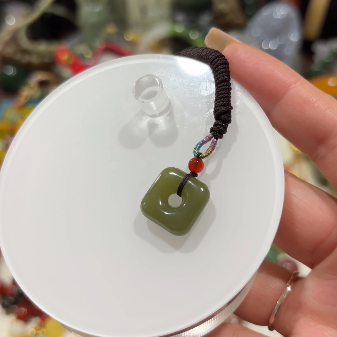 和田玉未镶嵌颈饰65688