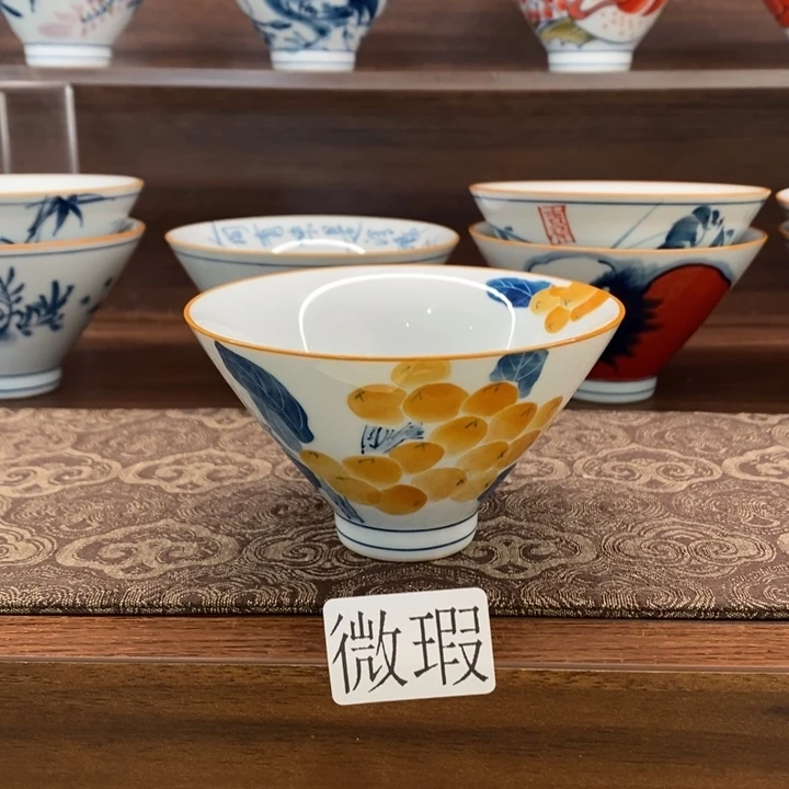 釉下老陶泥手工绘制
