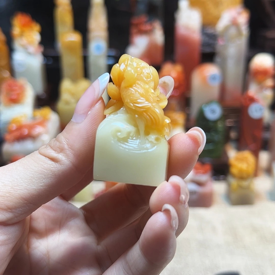 石材寿山石印章设计