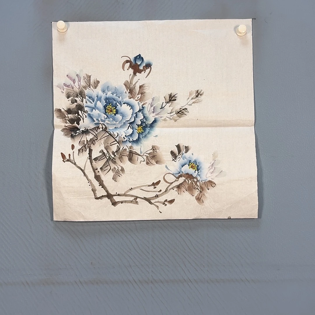 国画1003 牡丹一如你的