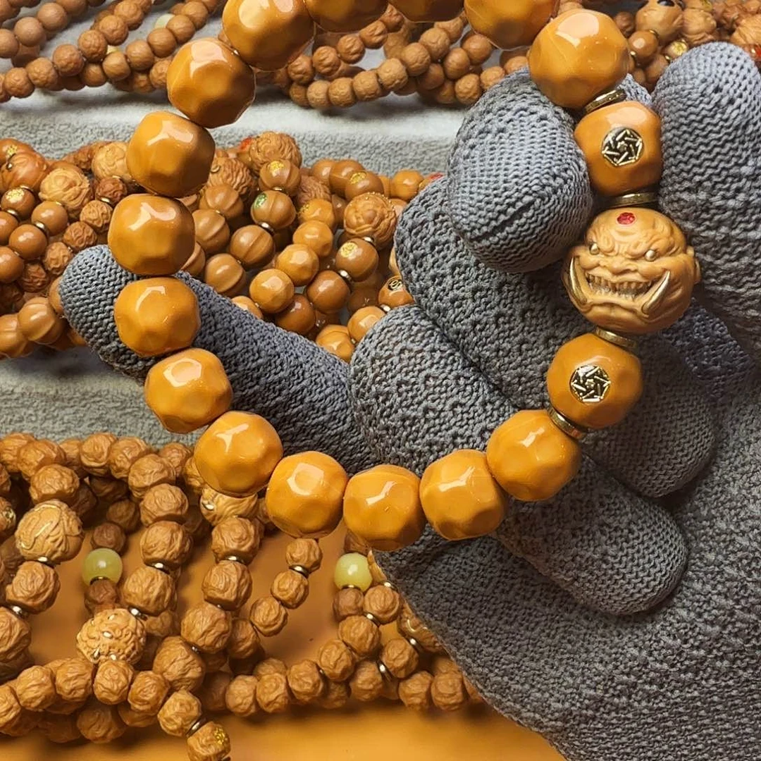 手串猴头核桃奶酪加獠牙