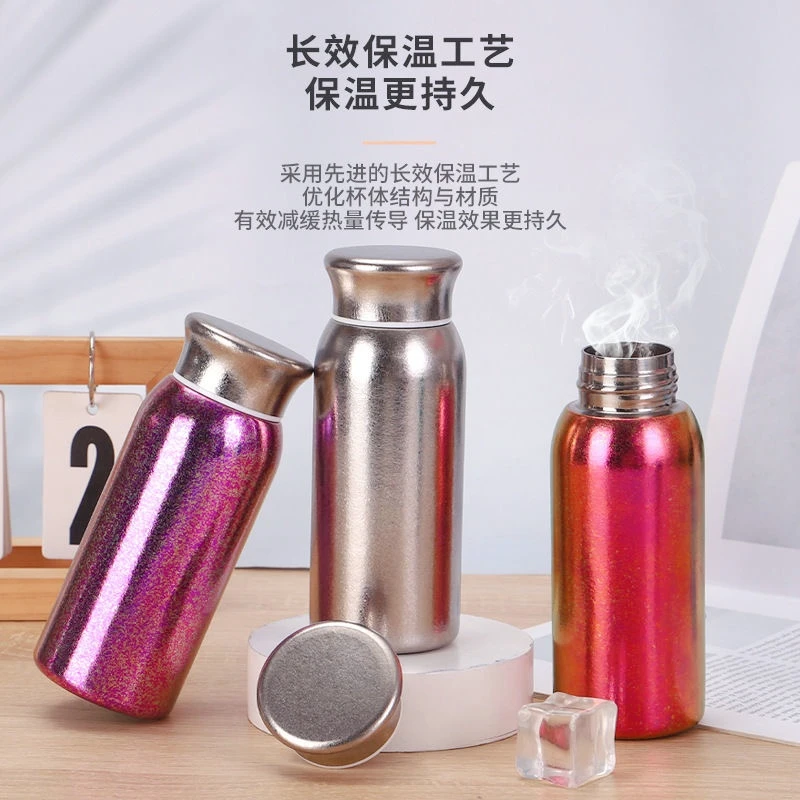 新款纯钛迷你女神杯露营户外装备泡茶保温杯网红新款流行水杯茶壶