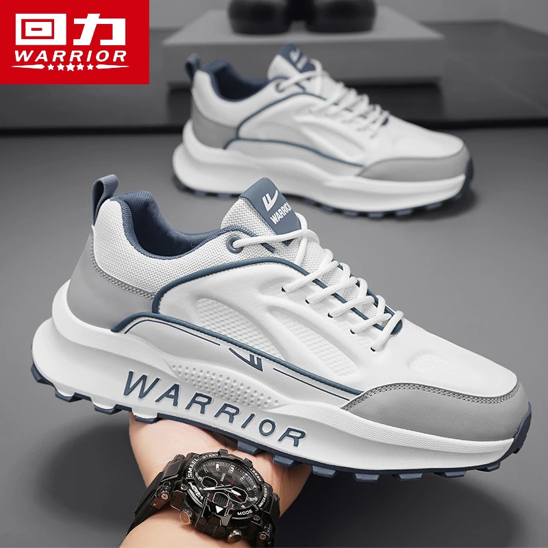 回力男鞋2025冬季运动鞋男士爆款老爹鞋百搭厚底增高小白休闲潮鞋