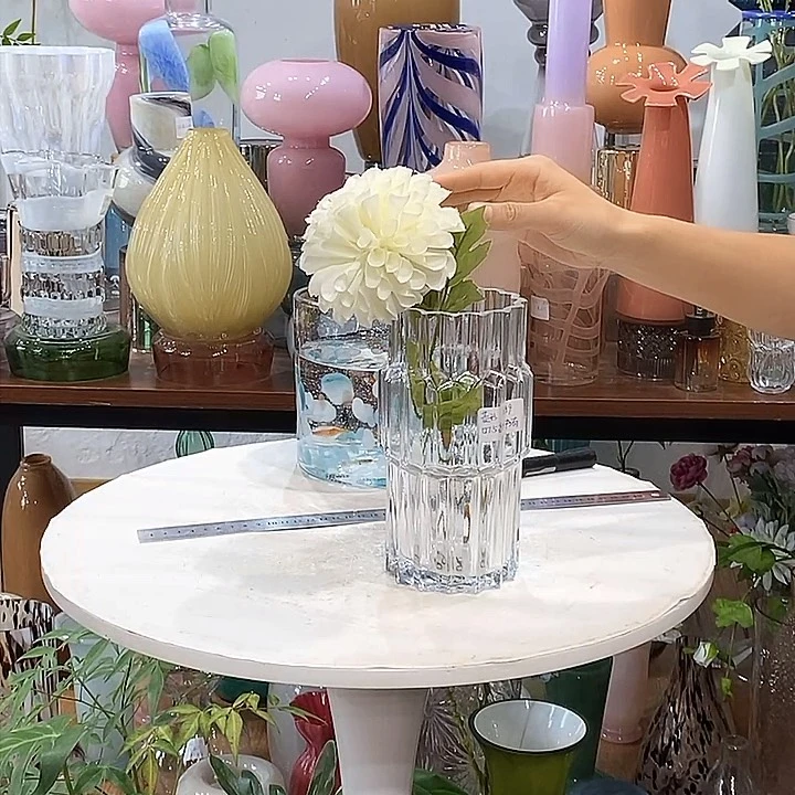 玻璃菱形微瑕口7.5高20