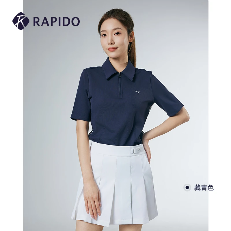 RAPIDO雳霹道24春夏新款女高尔夫GOLF公主线polo衫CP4342Z63