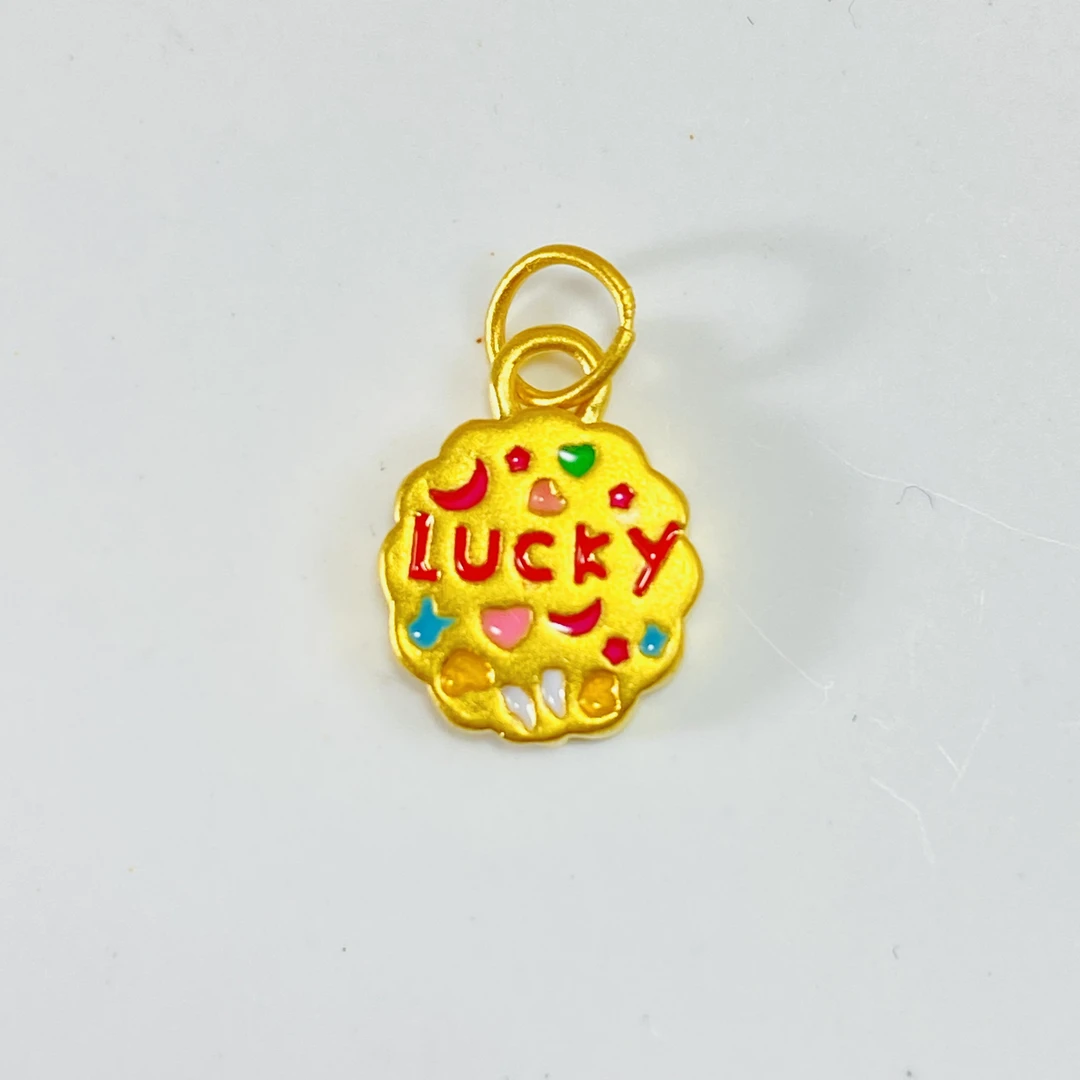 足金999 非遗珐琅幸运糖果 0.3 lucky