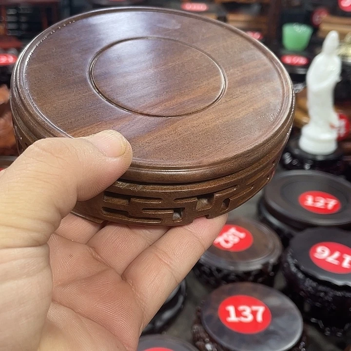 手工艺品琉璃红木底座工艺品11