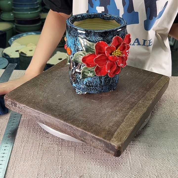 泳坤堂石湾盆陶瓷
