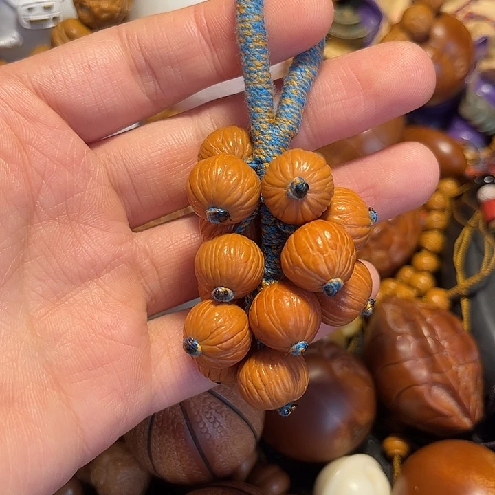 手串/手链橄榄核猴头葡萄素串