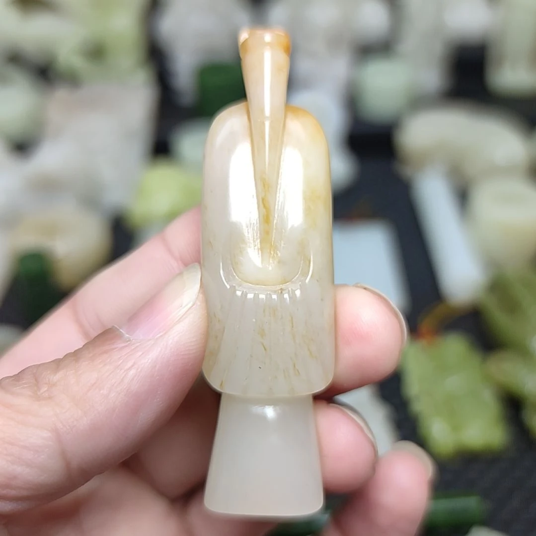 和田玉挂件未镶嵌