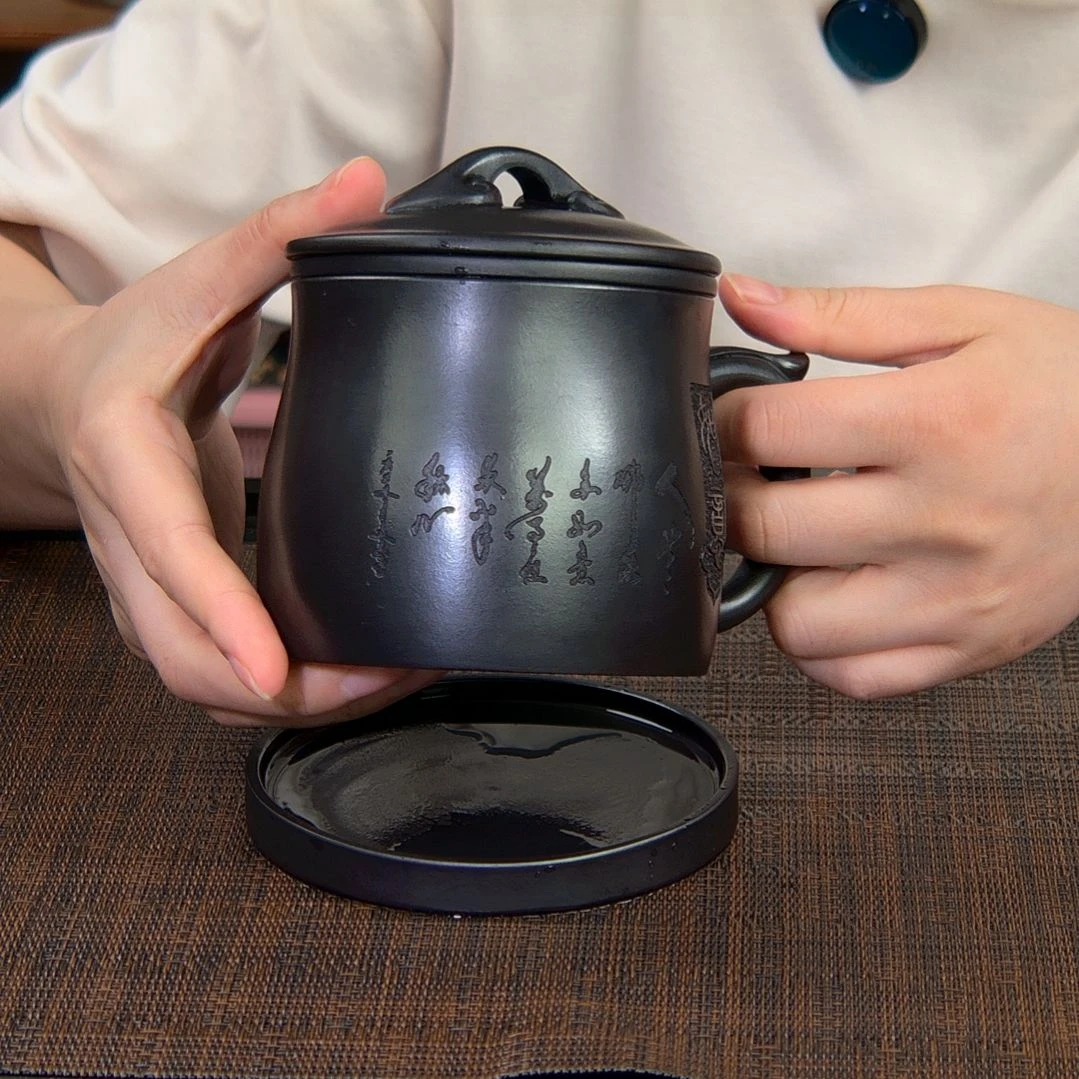 茶杯紫砂高货放漏