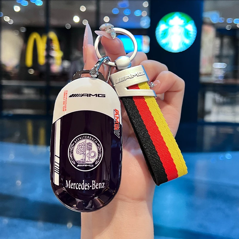 适用于新款奔驰E300钥匙套C级C200L壳C260L新S级S400L包S450L车扣