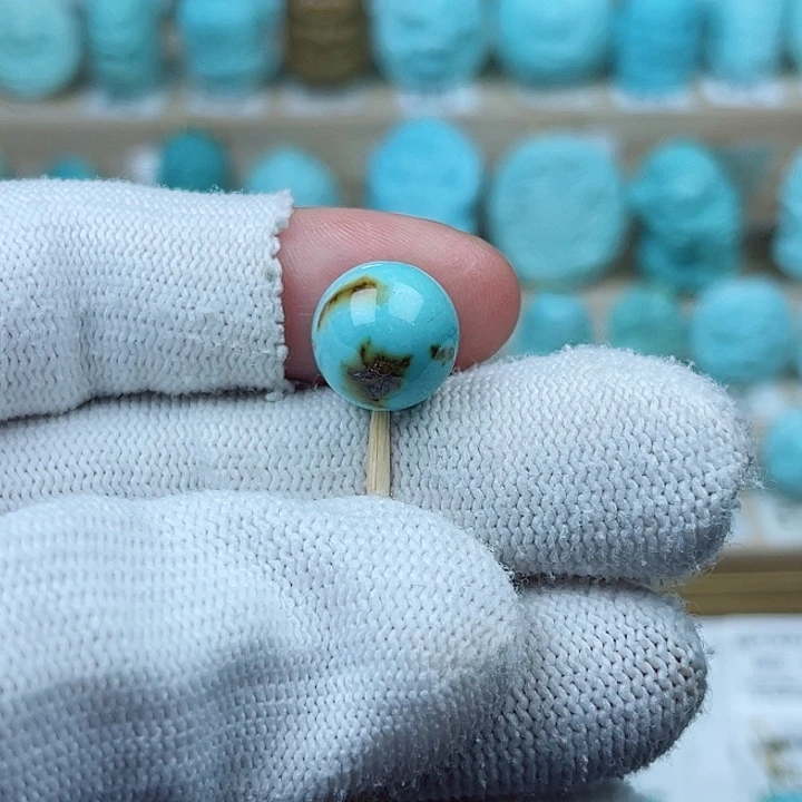 未镶嵌绿松石珠宝奇石配饰卡12