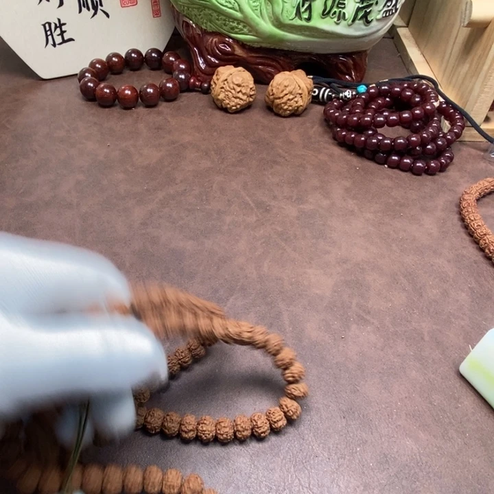 武***护吊坠金刚菩提108元皮刹车片