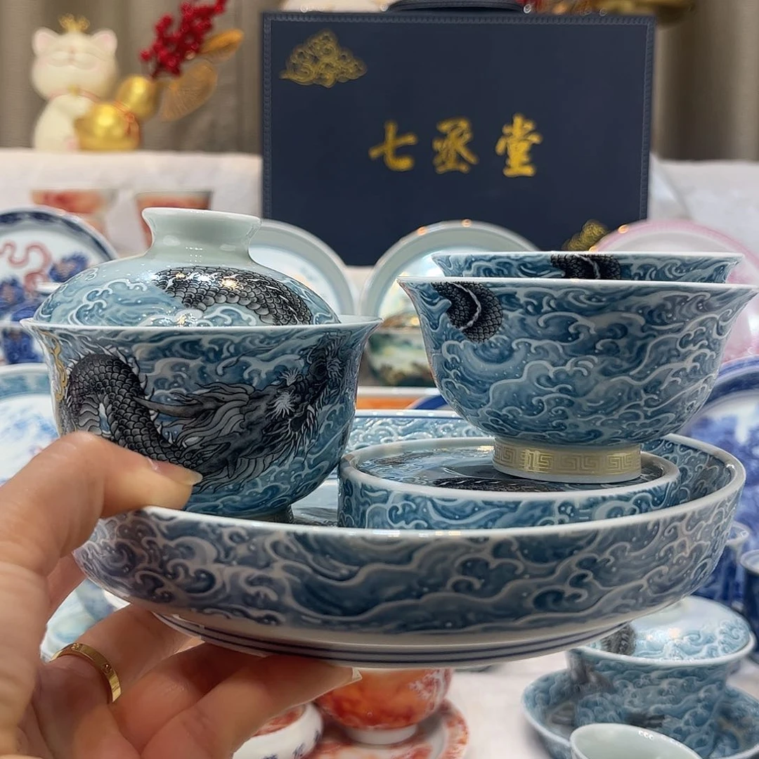 景德镇茶具套装5件套