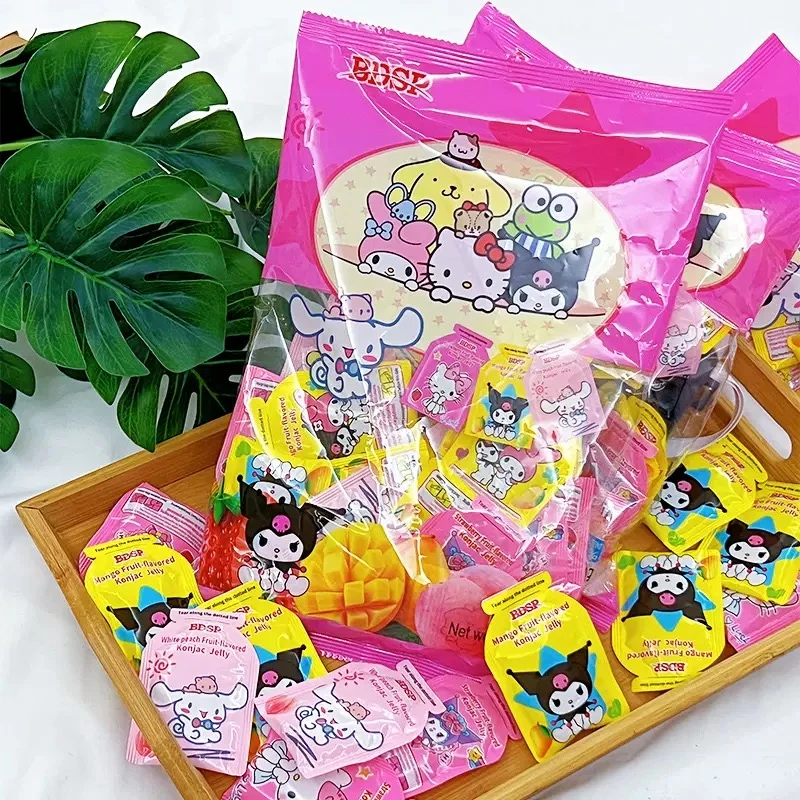 上头三丽鸥吸吸果冻（一卡牌一包）