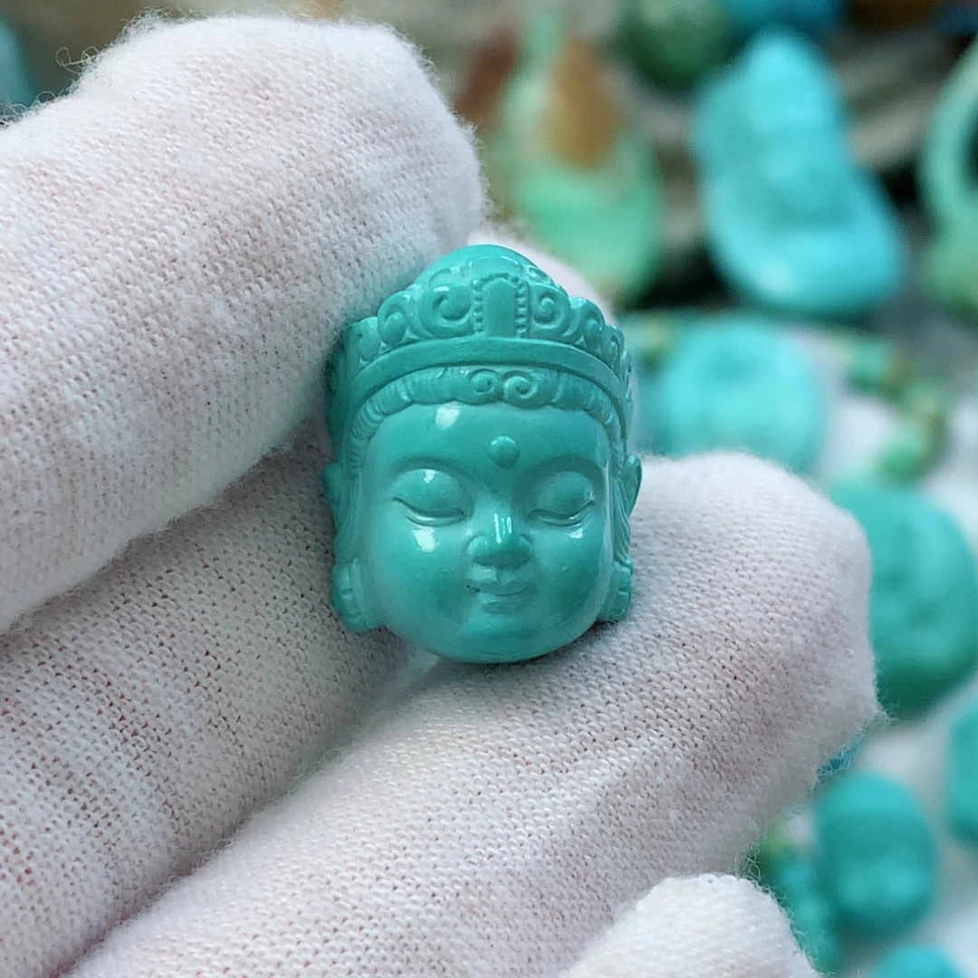 绿松石珠宝奇石未镶嵌