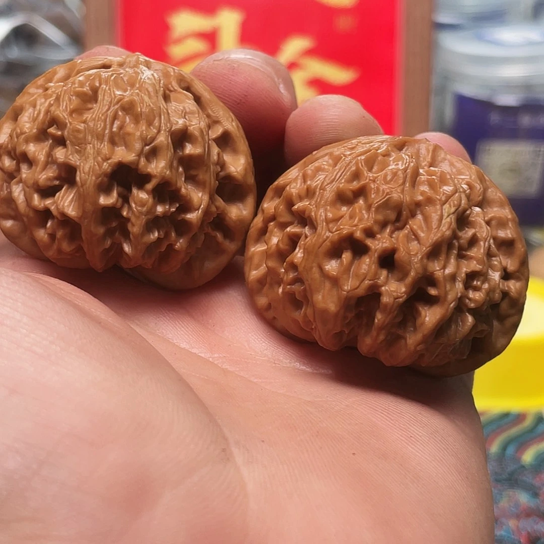 文玩核桃吊坠宫灯53