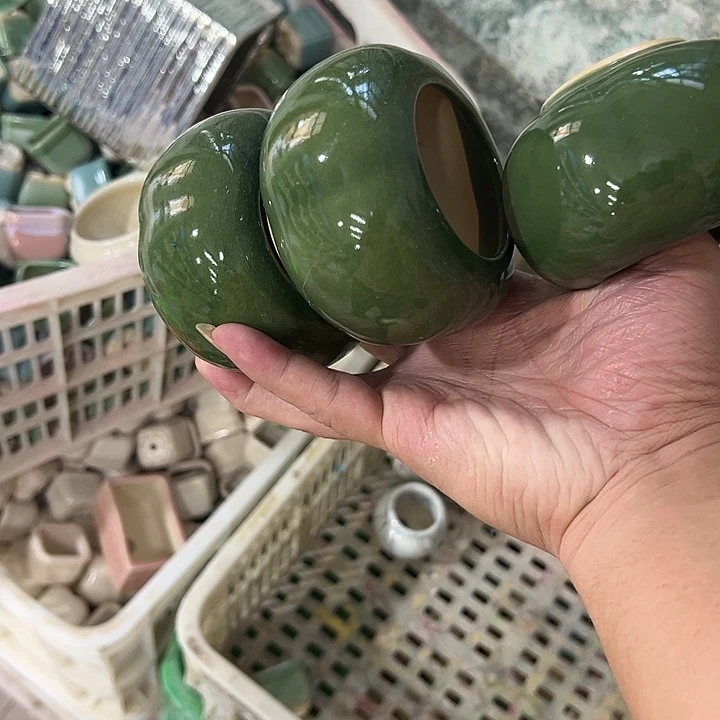微瑕陶瓷花盆满9.9发