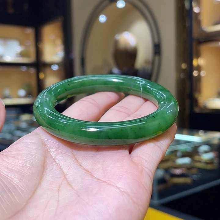 未镶嵌手镯和田玉54.5#55.66g