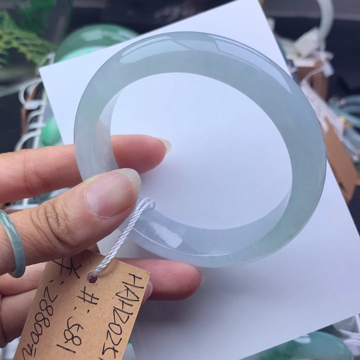 翡翠未镶嵌手镯天然翡翠手镯