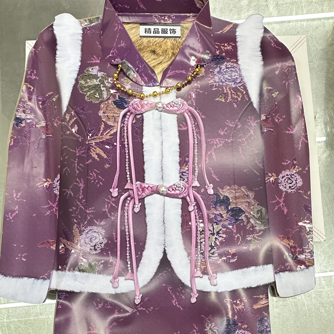 民族风寒衣加厚套装保暖冬时尚