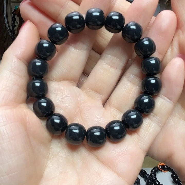 和田玉（墨玉）未镶嵌颈饰卡12老型福利款