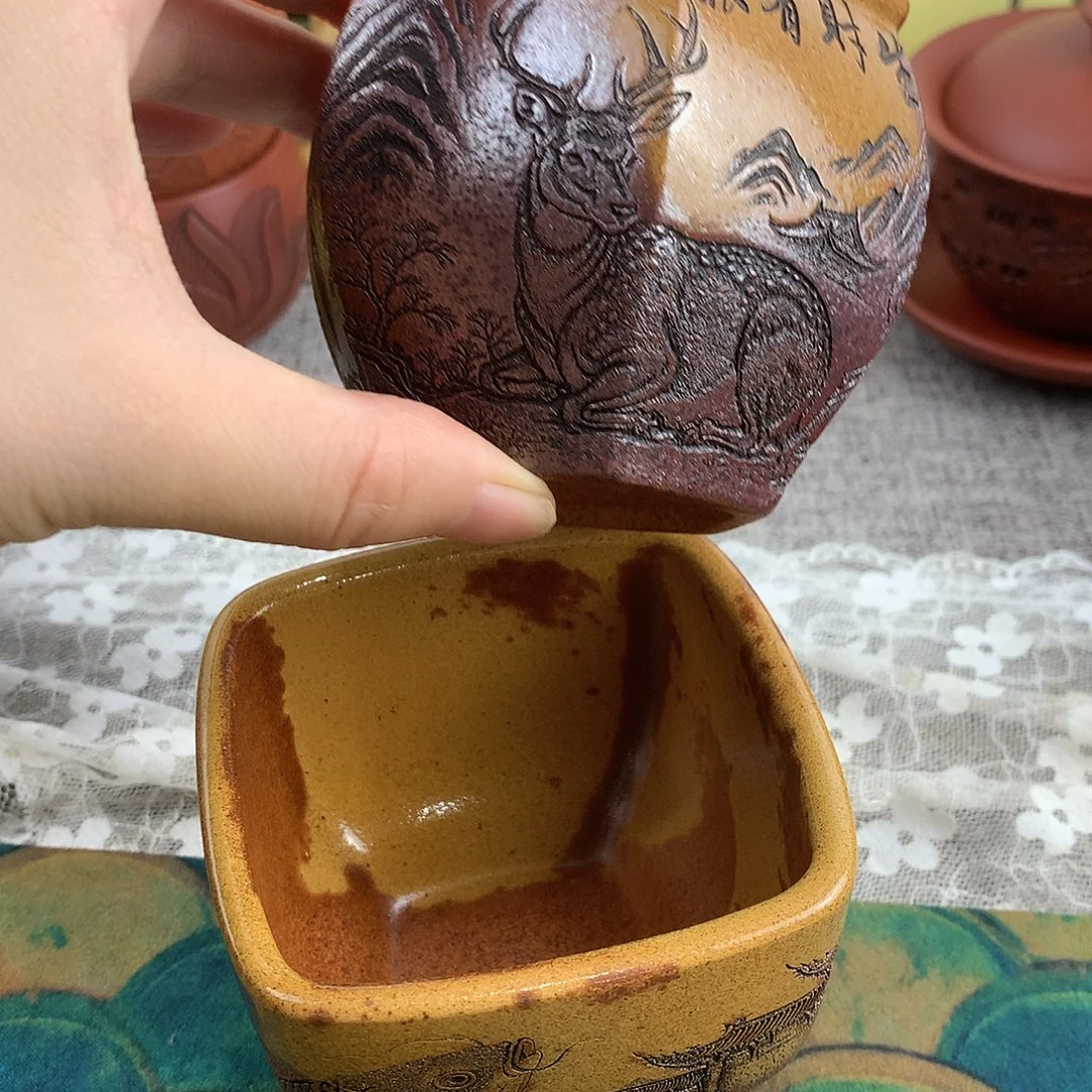 茶杯紫砂高端主人杯