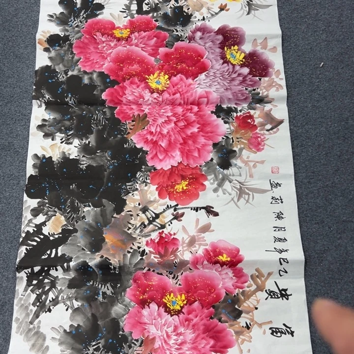 国画宣纸纯手绘字画