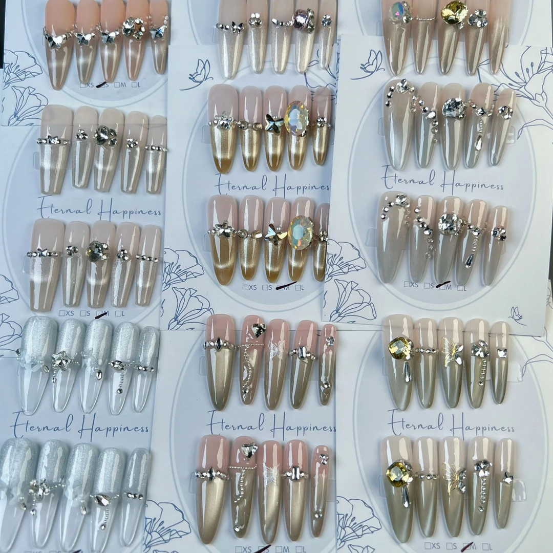 【直播间下单备注单号】纯手工重工穿戴甲