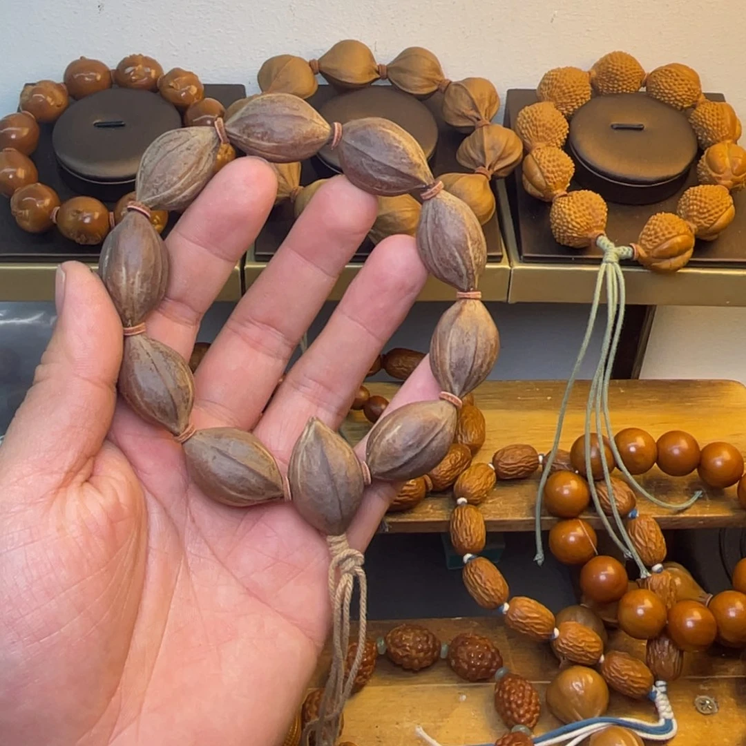 橄榄核手串/手链1.8紫气东来