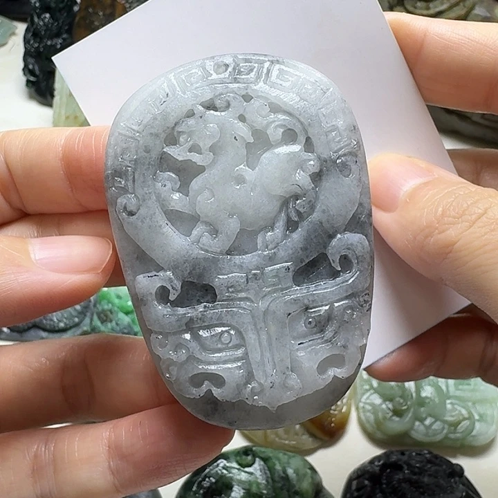 定制翡翠未镶嵌毛货